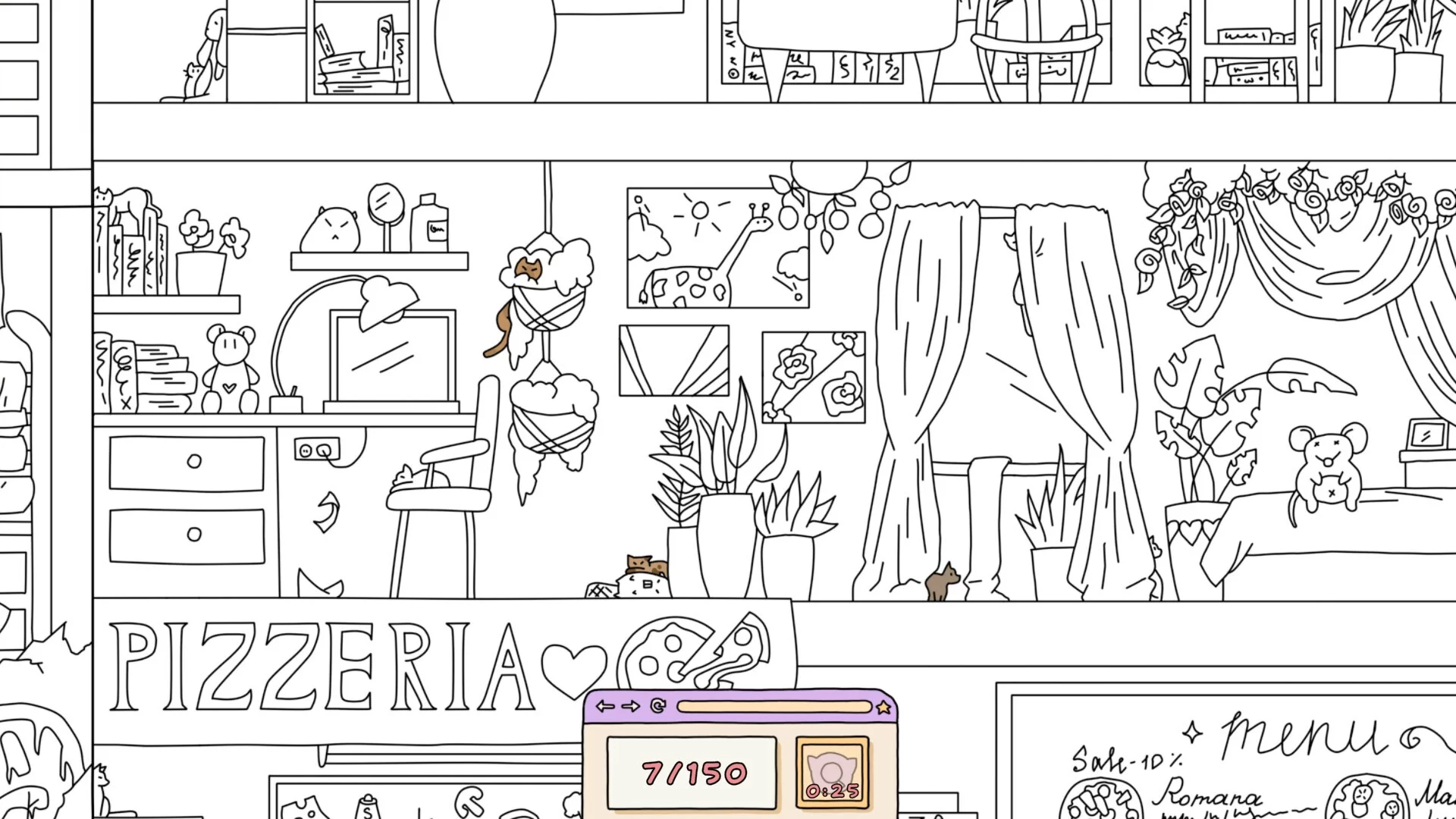 Изображение игры: Hidden Cats: City