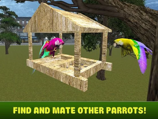 Изображение игры: City Parrot Simulator 3D