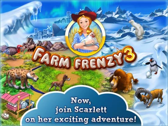 Изображение игры: Farm Frenzy 3 HD. Farming game