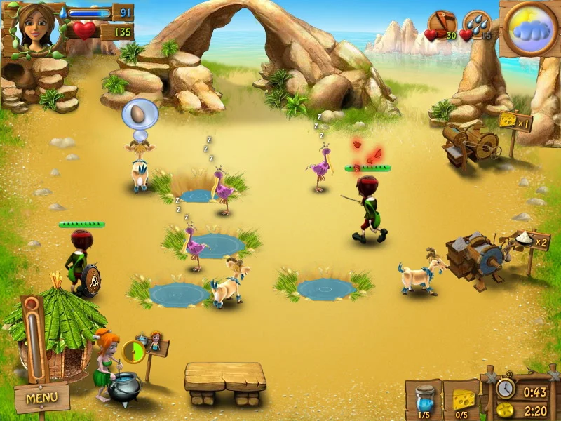 Изображение игры: Youda Survivor 2