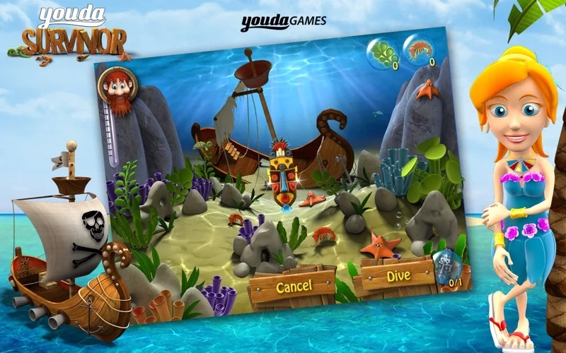 Изображение игры: Youda Survivor