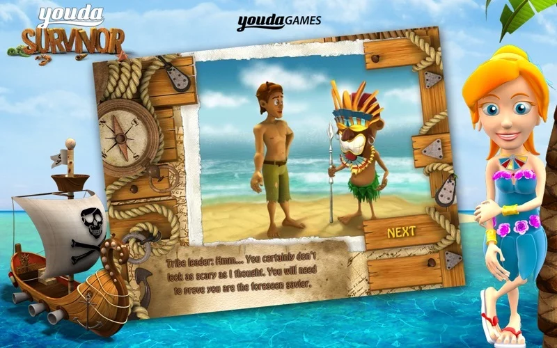 Изображение игры: Youda Survivor