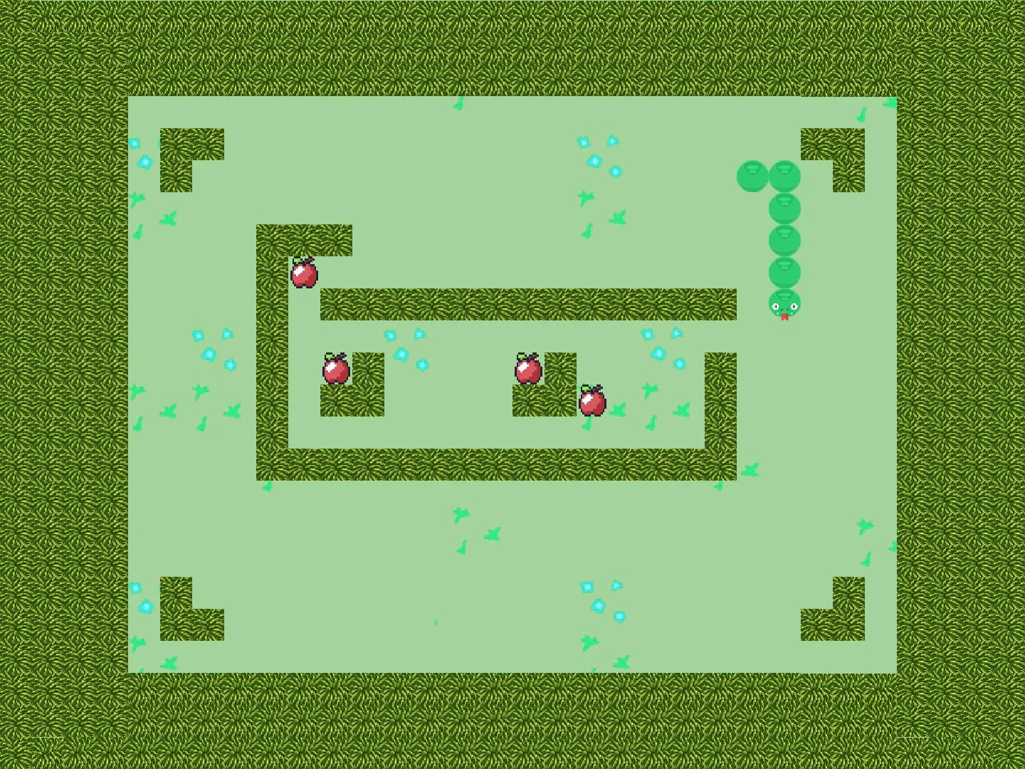 Изображение игры: #CuteSnake