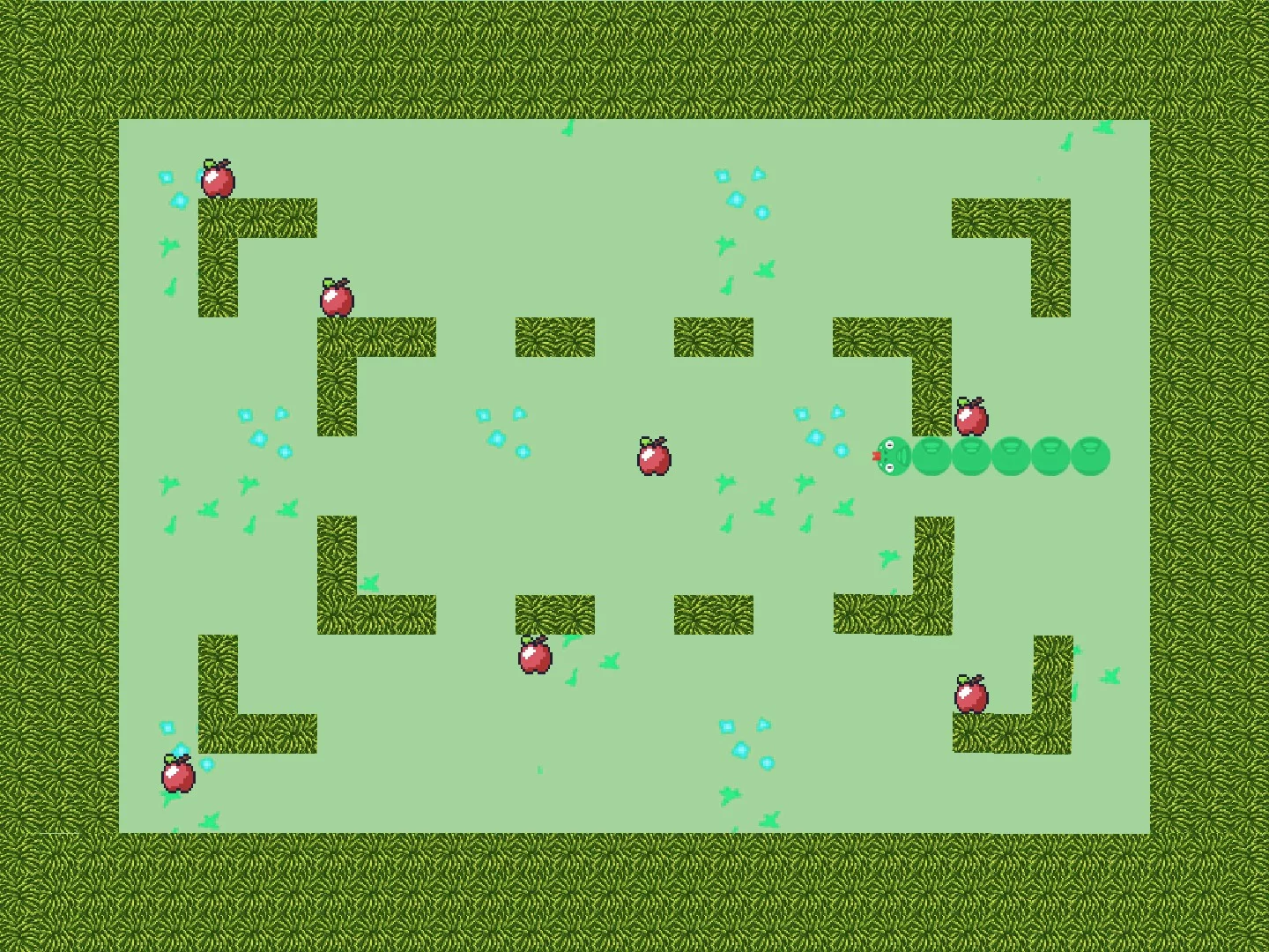 Изображение игры: #CuteSnake
