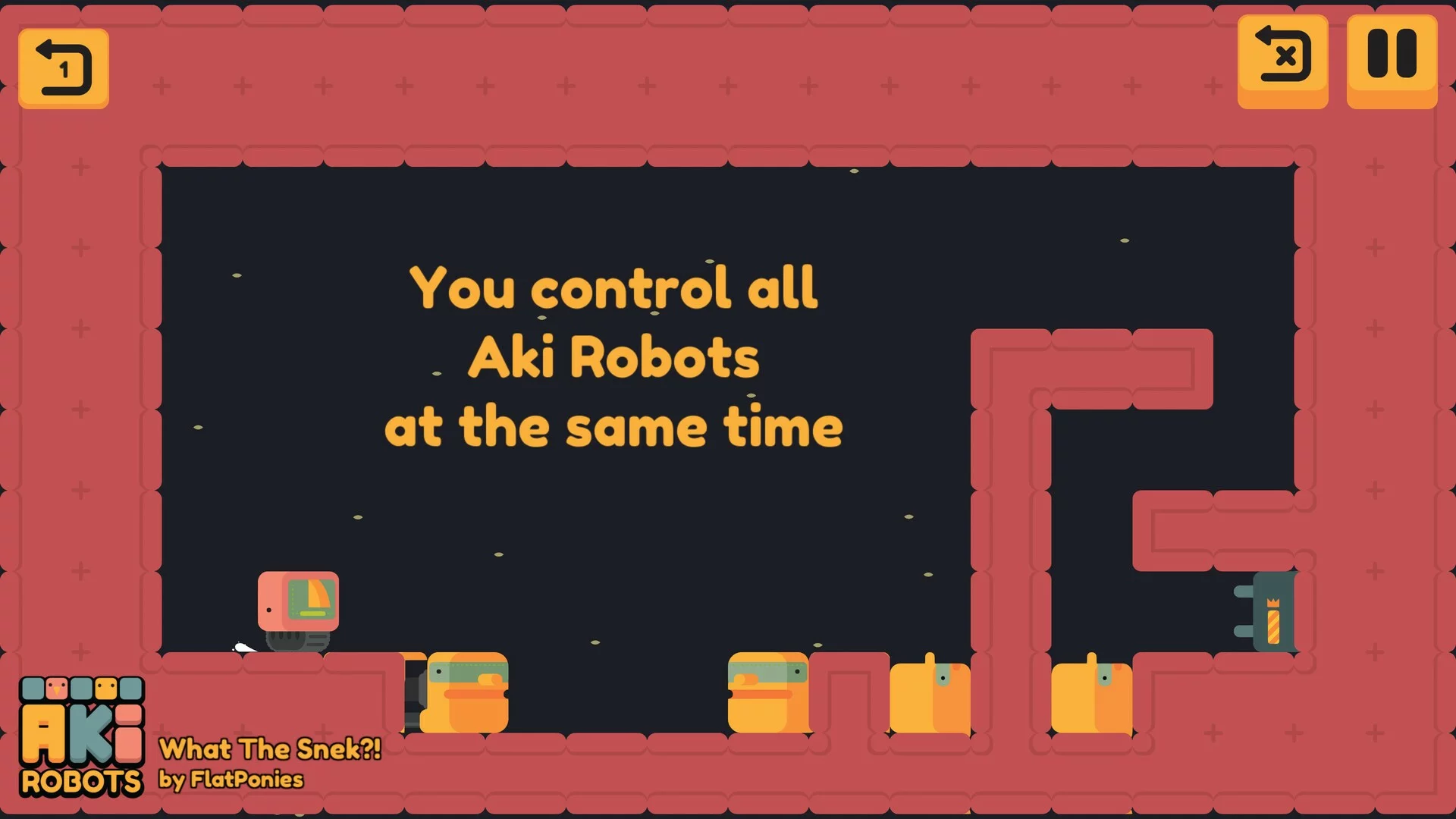 Изображение игры: #AkiRobots