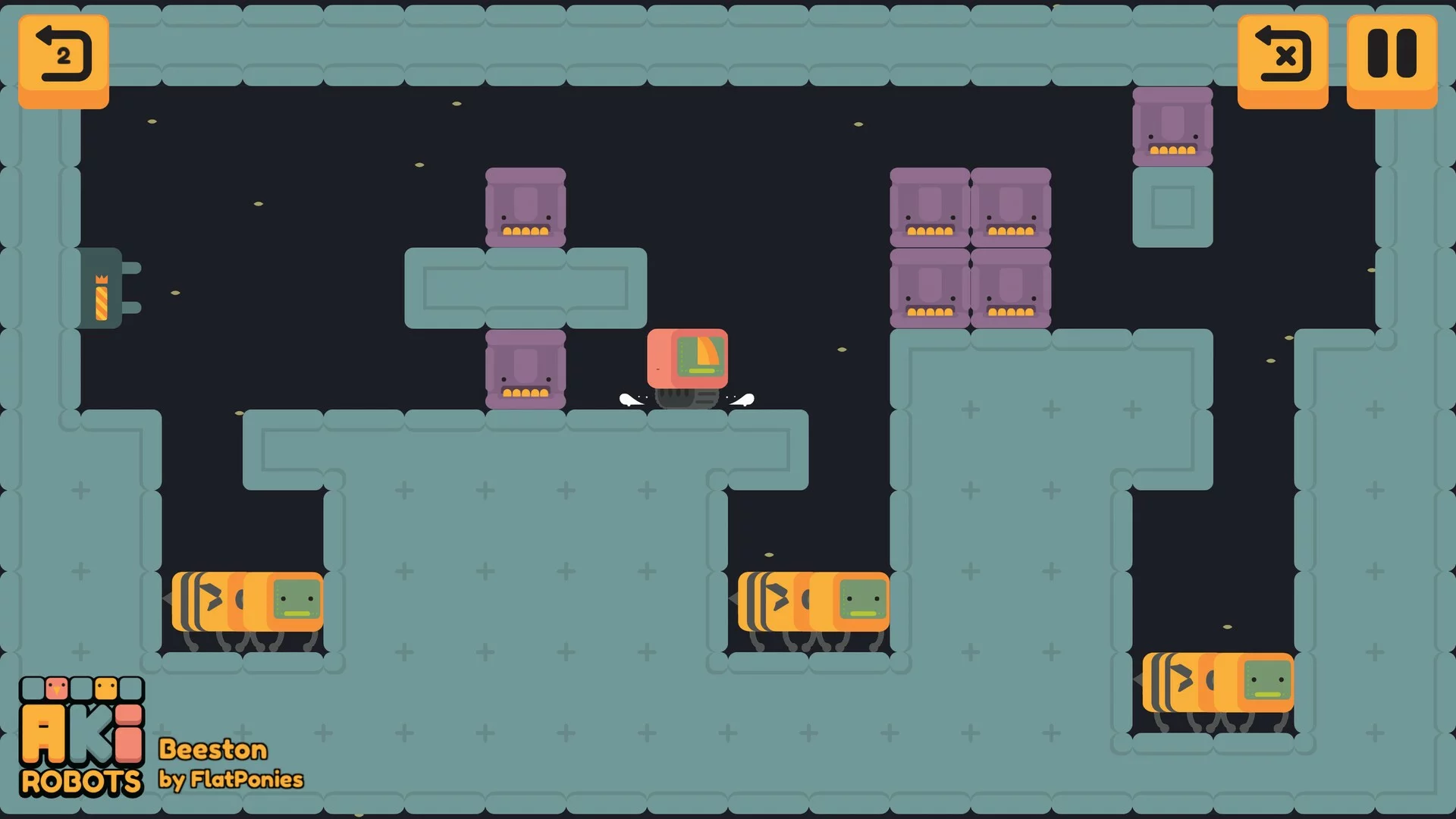 Изображение игры: #AkiRobots