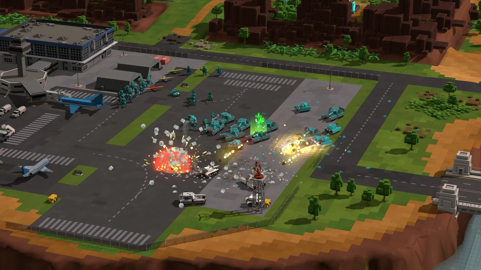 Изображение игры: 9-Bit Armies: A Bit Too Far