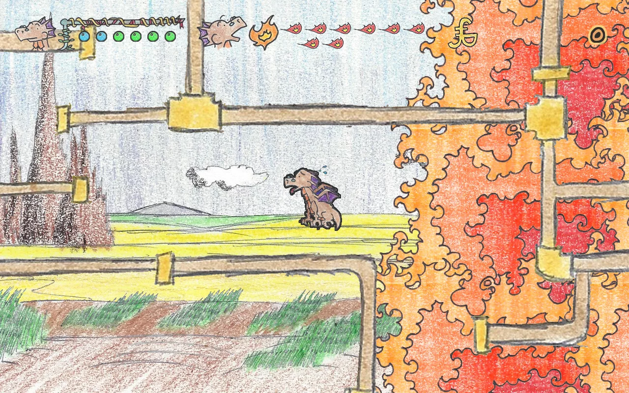 Изображение игры: DRAGON: A Game About a Dragon