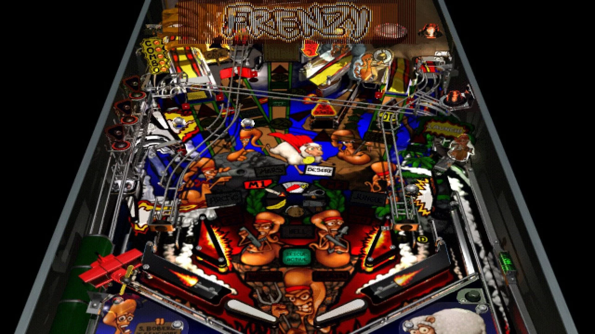 Изображение игры: Worms Pinball