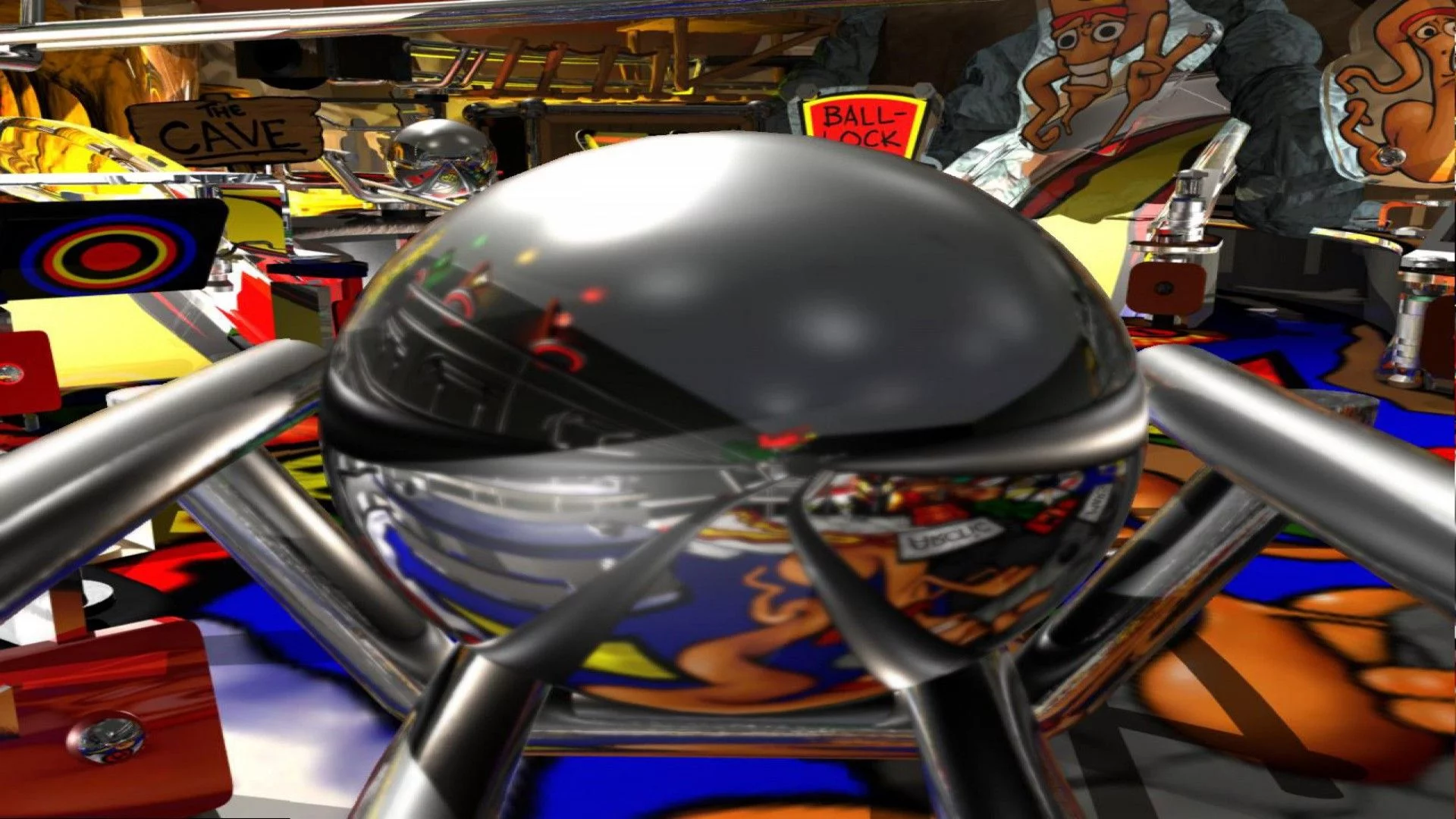 Изображение игры: Worms Pinball