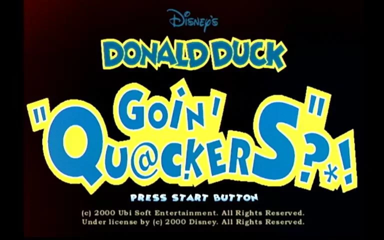 Изображение игры: Donald Duck: Goin' Quackers