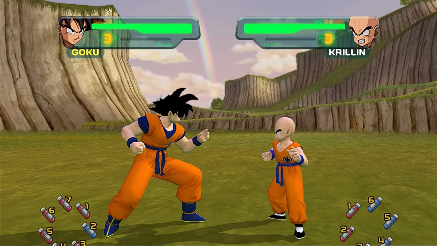 Изображение игры: Dragon Ball Z: Budokai