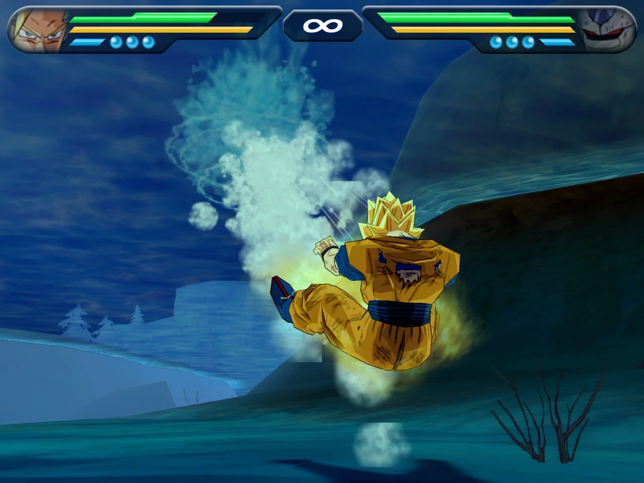 Изображение игры: Dragon Ball Z: Budokai Tenkaichi