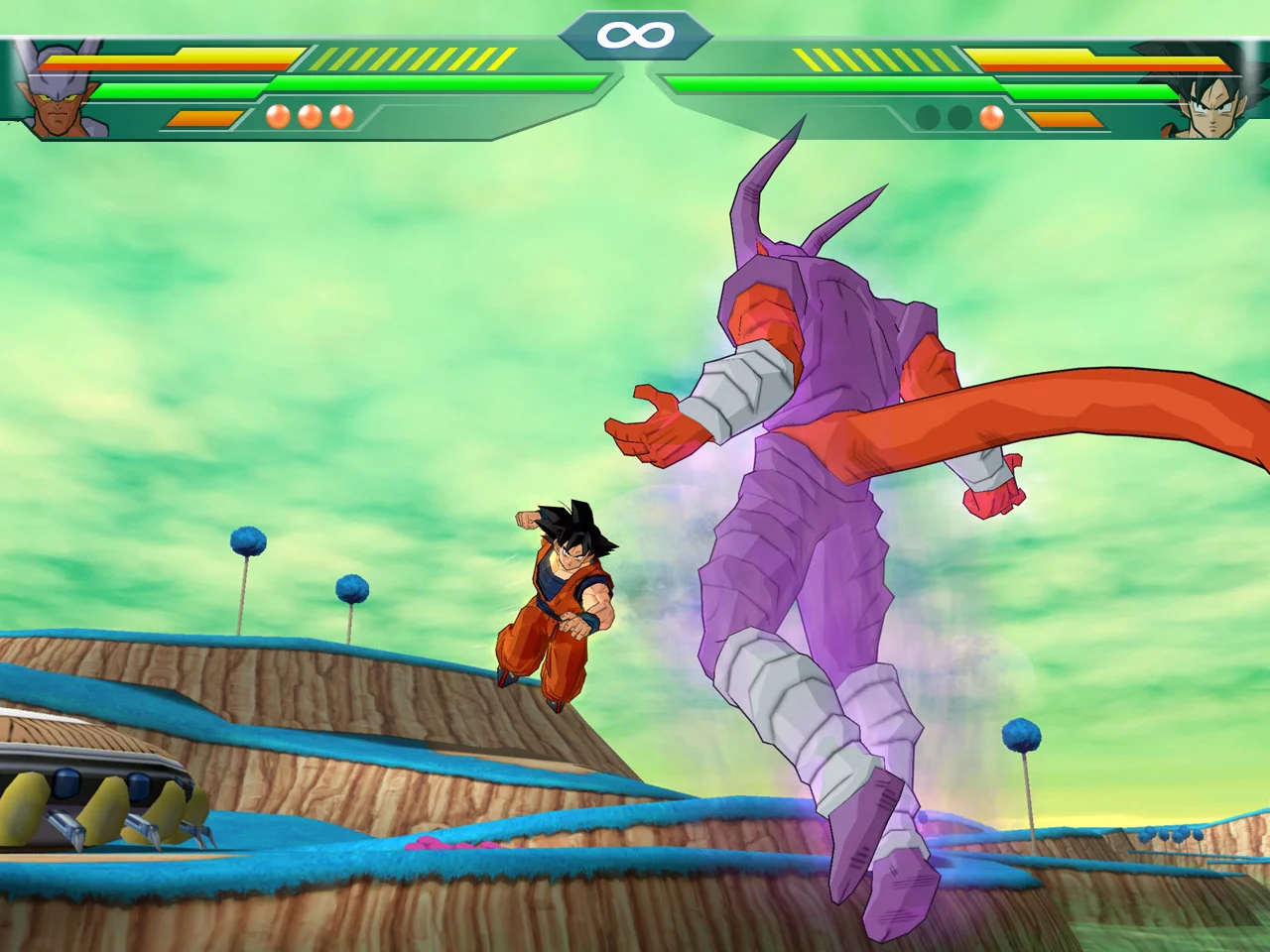 Изображение игры: Dragon Ball Z: Budokai Tenkaichi