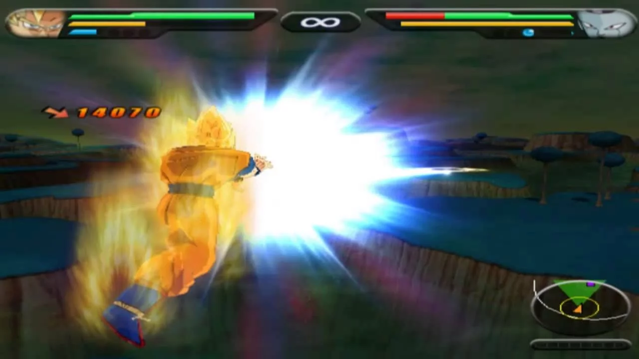 Изображение игры: Dragon Ball Z: Budokai Tenkaichi