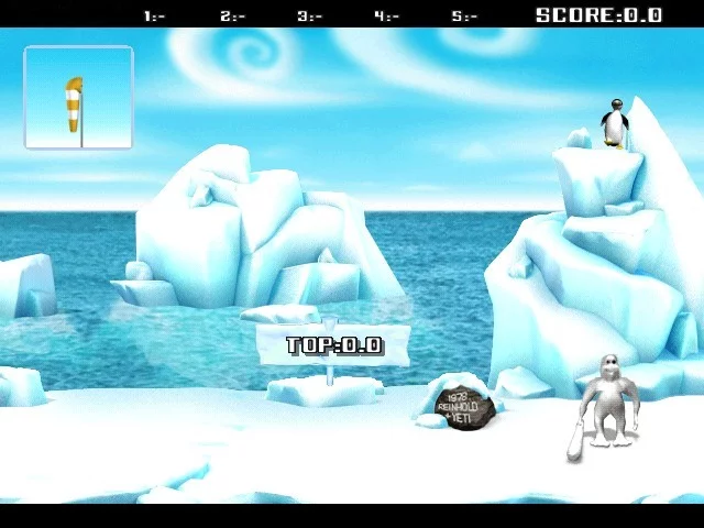 Изображение игры: Yetisports Arctic Adventures