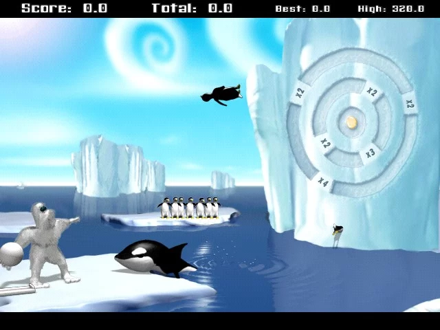 Изображение игры: Yetisports Arctic Adventures
