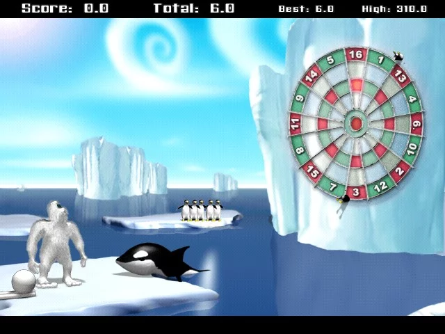Изображение игры: Yetisports Arctic Adventures