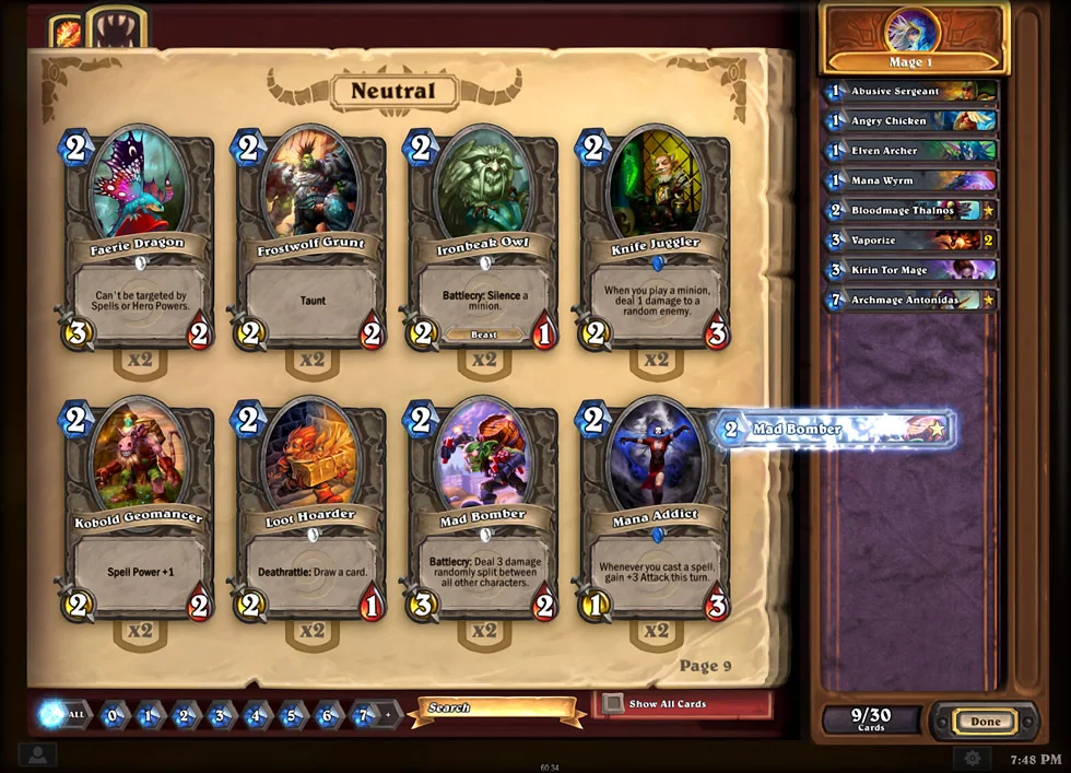 Изображение игры: Hearthstone
