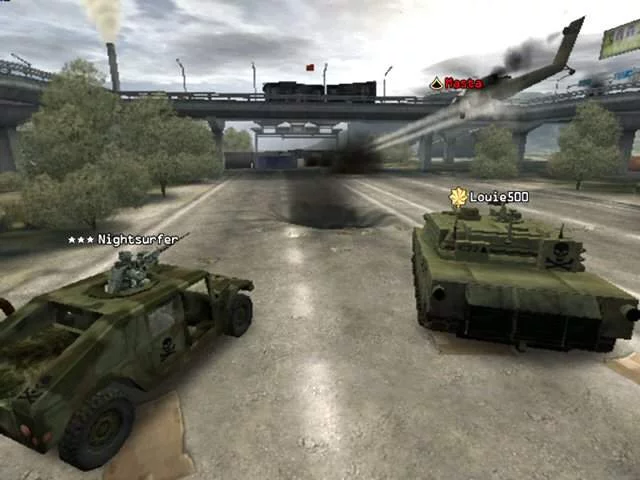 Изображение игры: Battlefield 2: Modern Combat