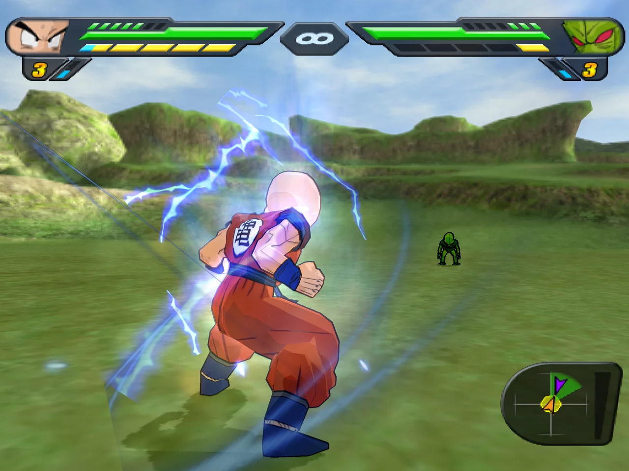 Изображение игры: Dragon Ball Z: Budokai Tenkaichi 2