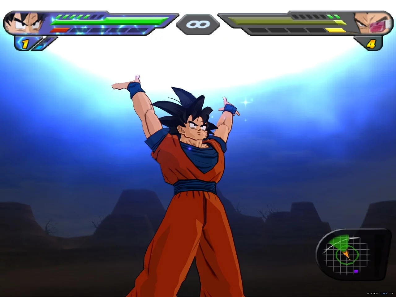 Изображение игры: Dragon Ball Z: Budokai Tenkaichi 2