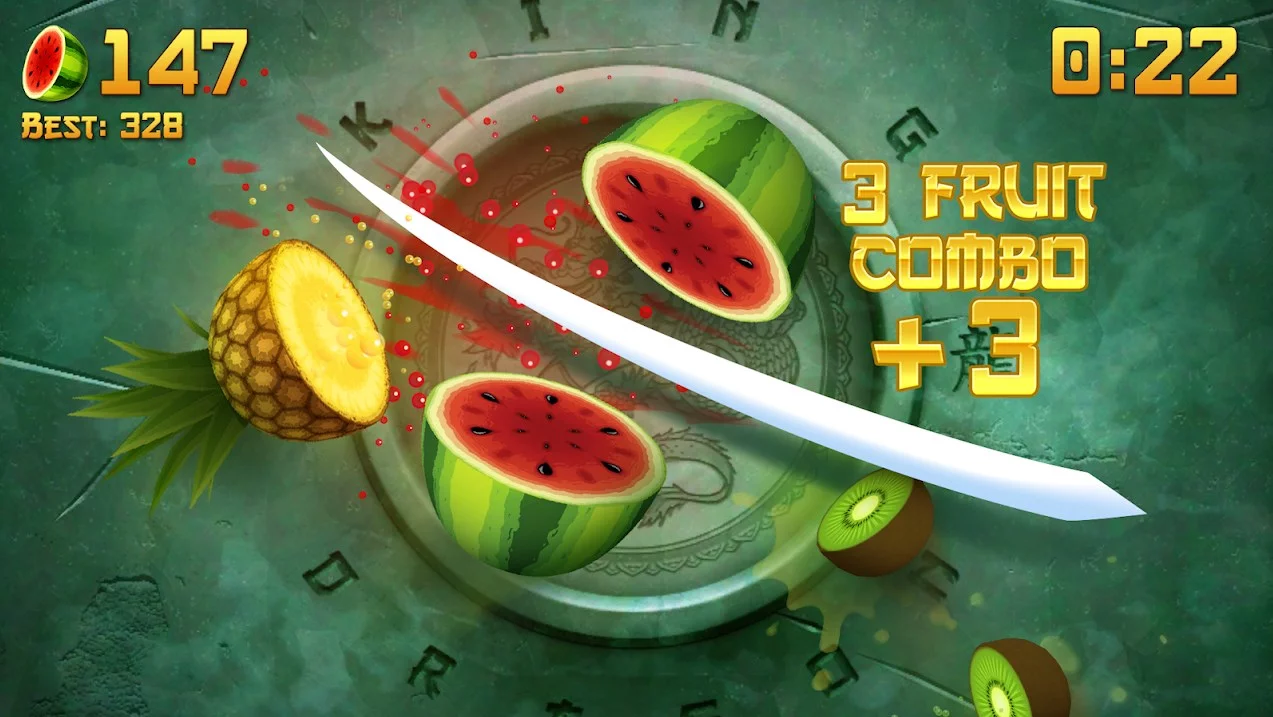 Изображение игры: Fruit Ninja