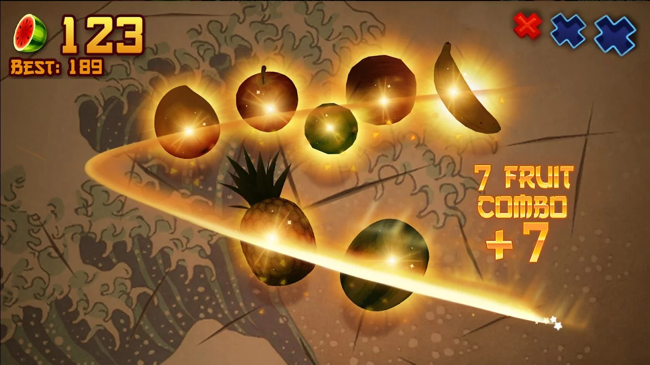 Изображение игры: Fruit Ninja