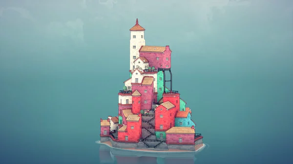 Изображение игры: Townscaper