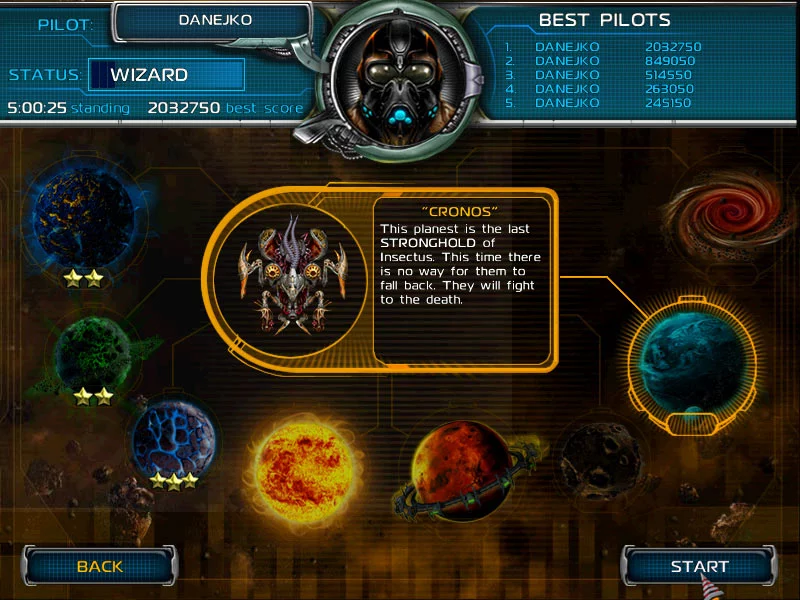 Изображение игры: Star Defender 3