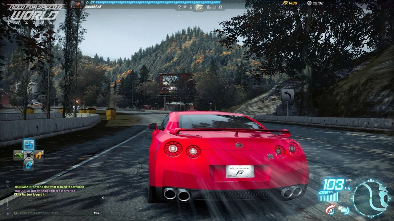 Изображение игры: Need for Speed World