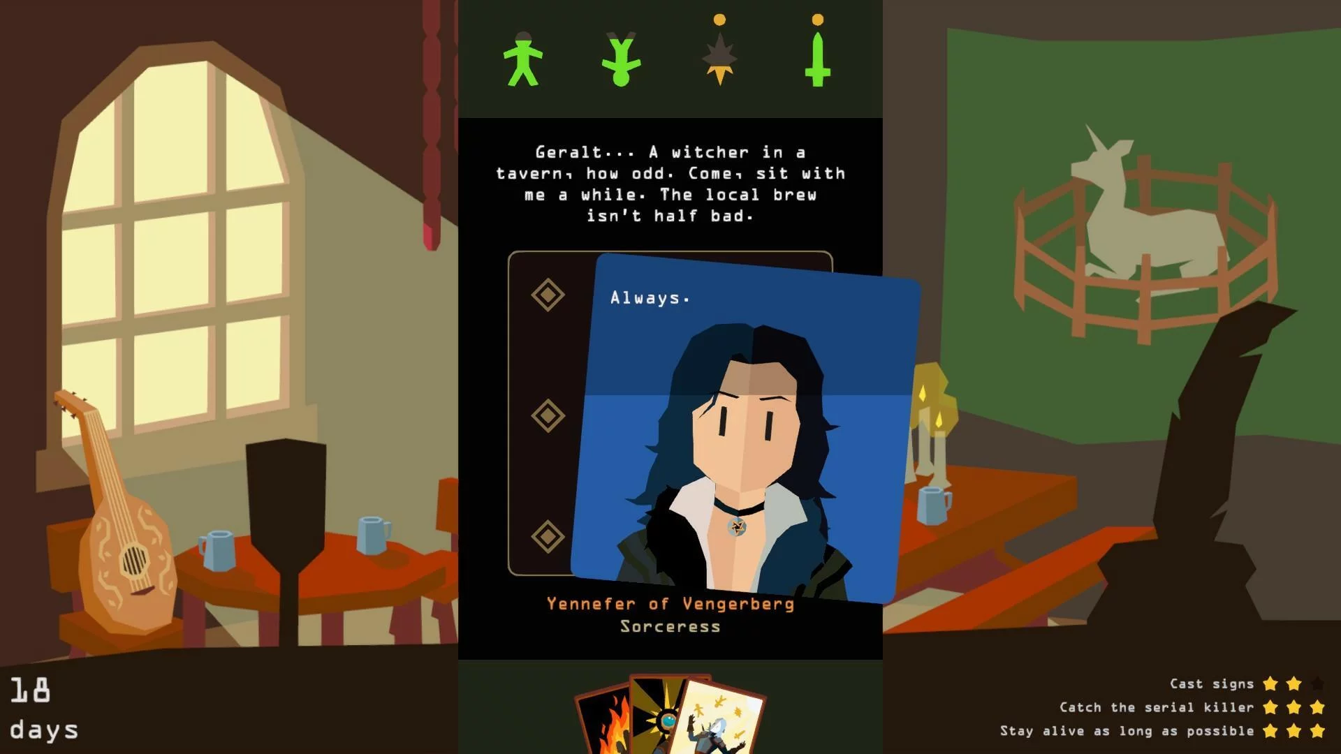 Изображение игры: Reigns: The Witcher