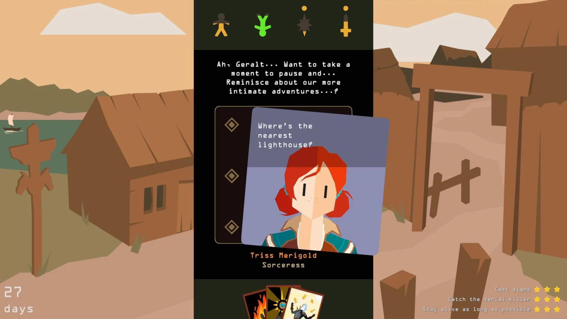 Изображение игры: Reigns: The Witcher