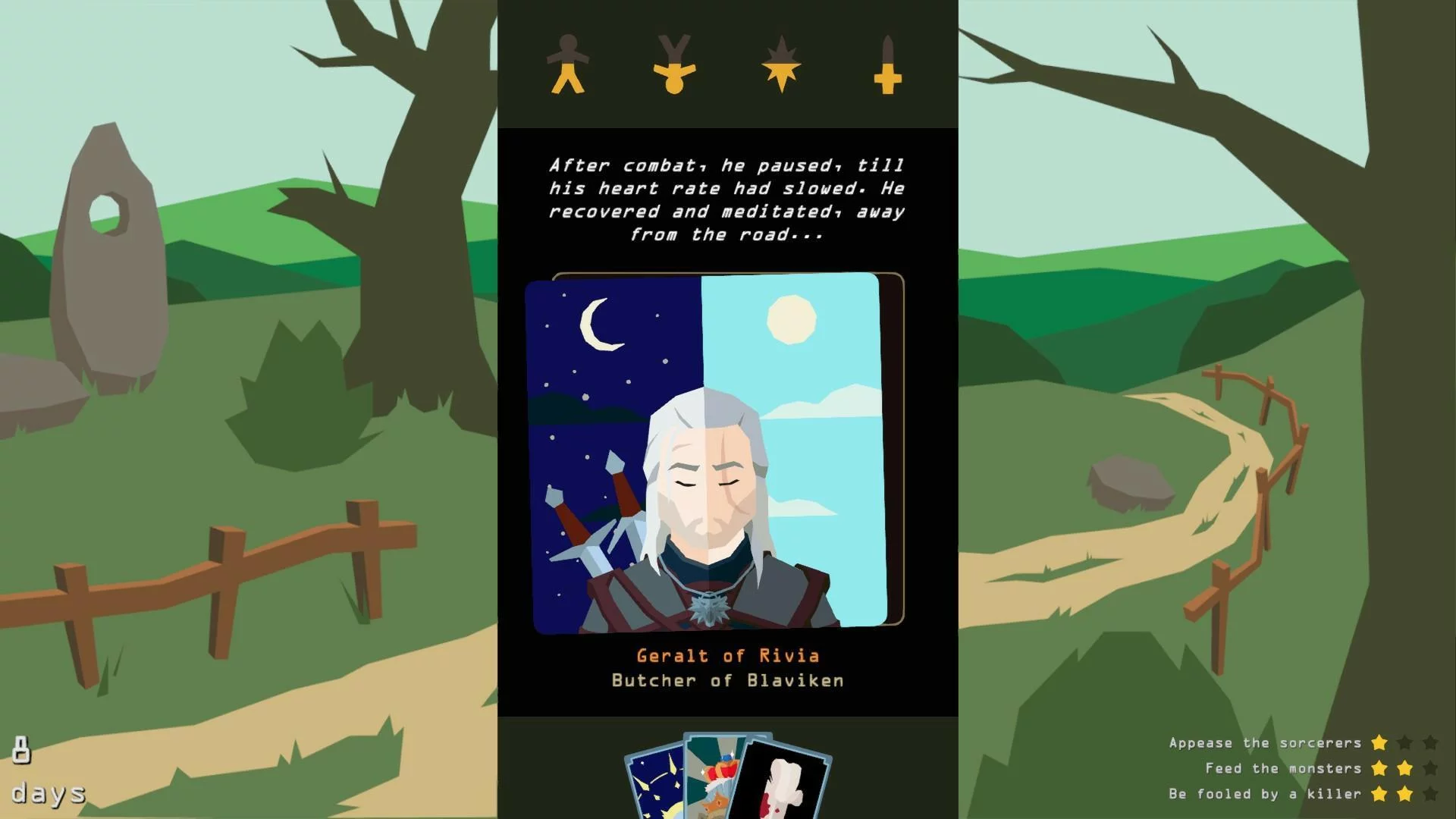 Изображение игры: Reigns: The Witcher