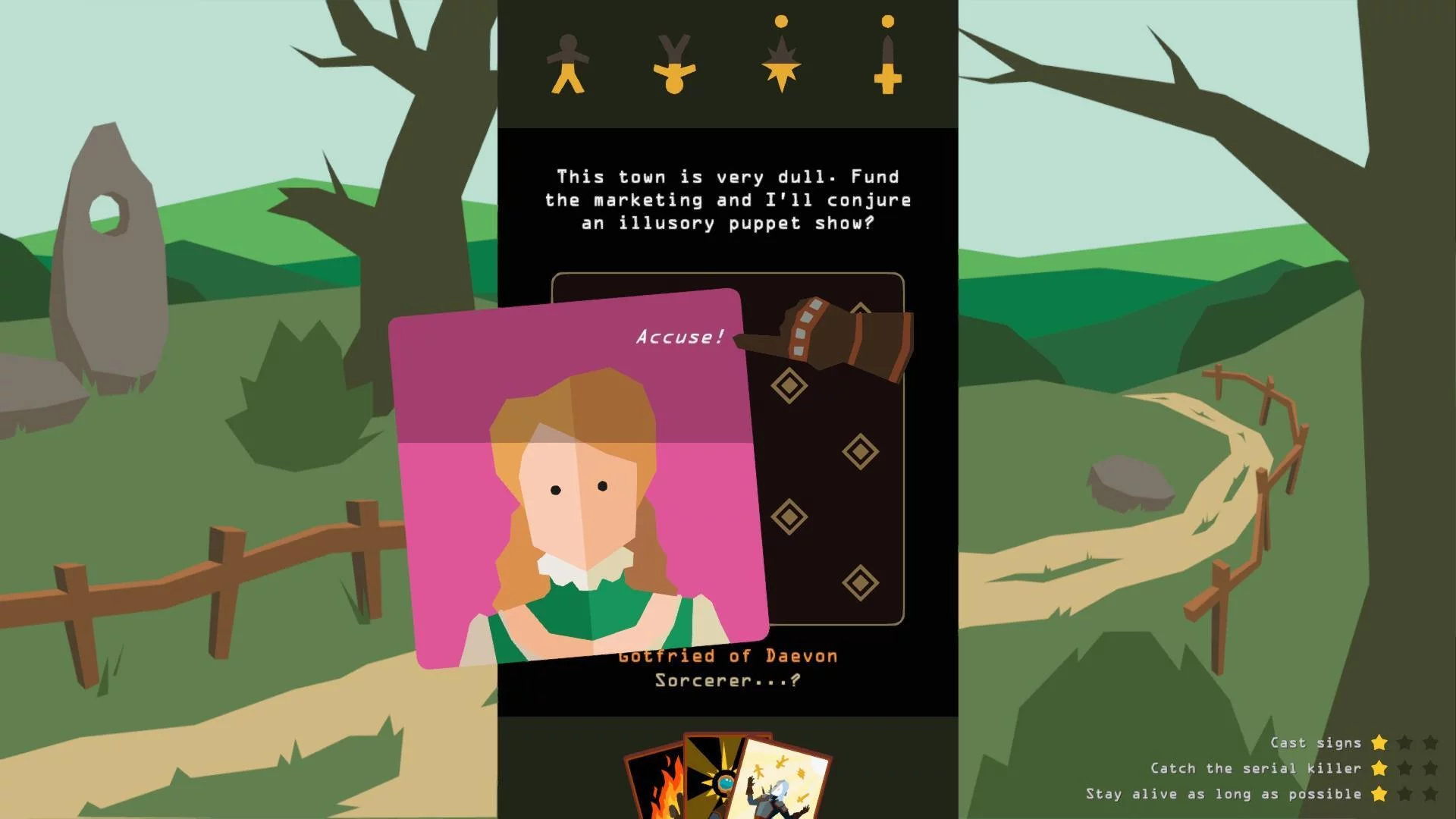 Изображение игры: Reigns: The Witcher