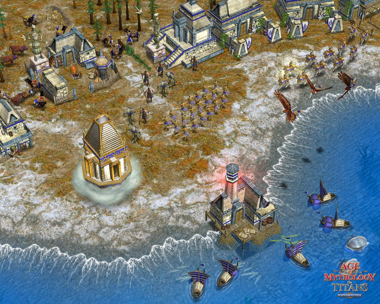 Изображение игры: Age of Mythology: The Titans