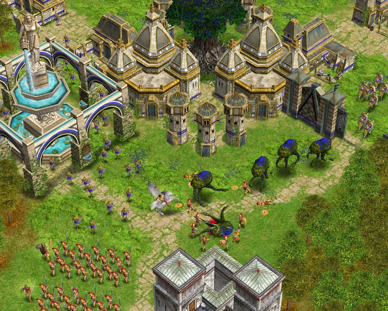 Изображение игры: Age of Mythology: The Titans