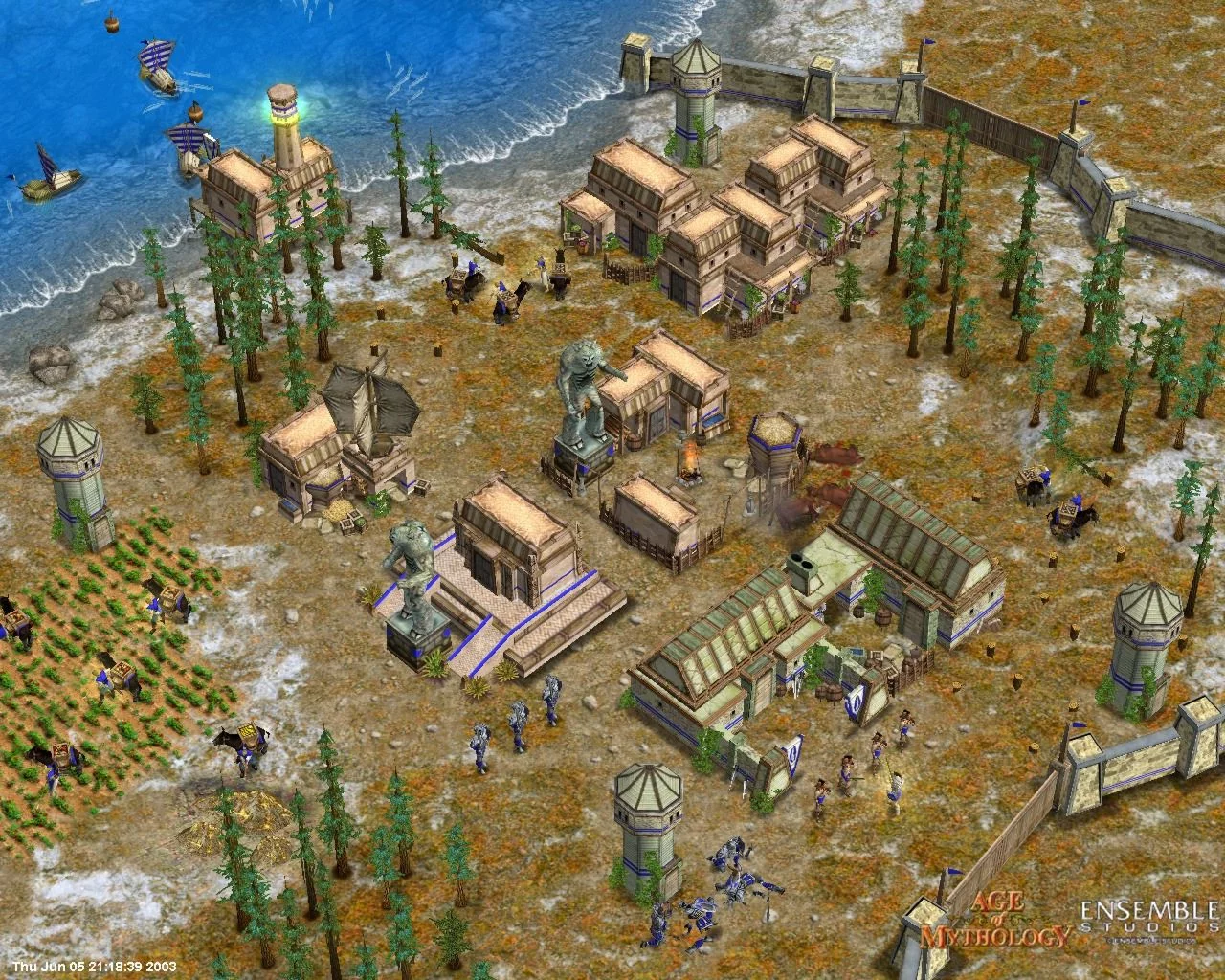 Изображение игры: Age of Mythology: The Titans