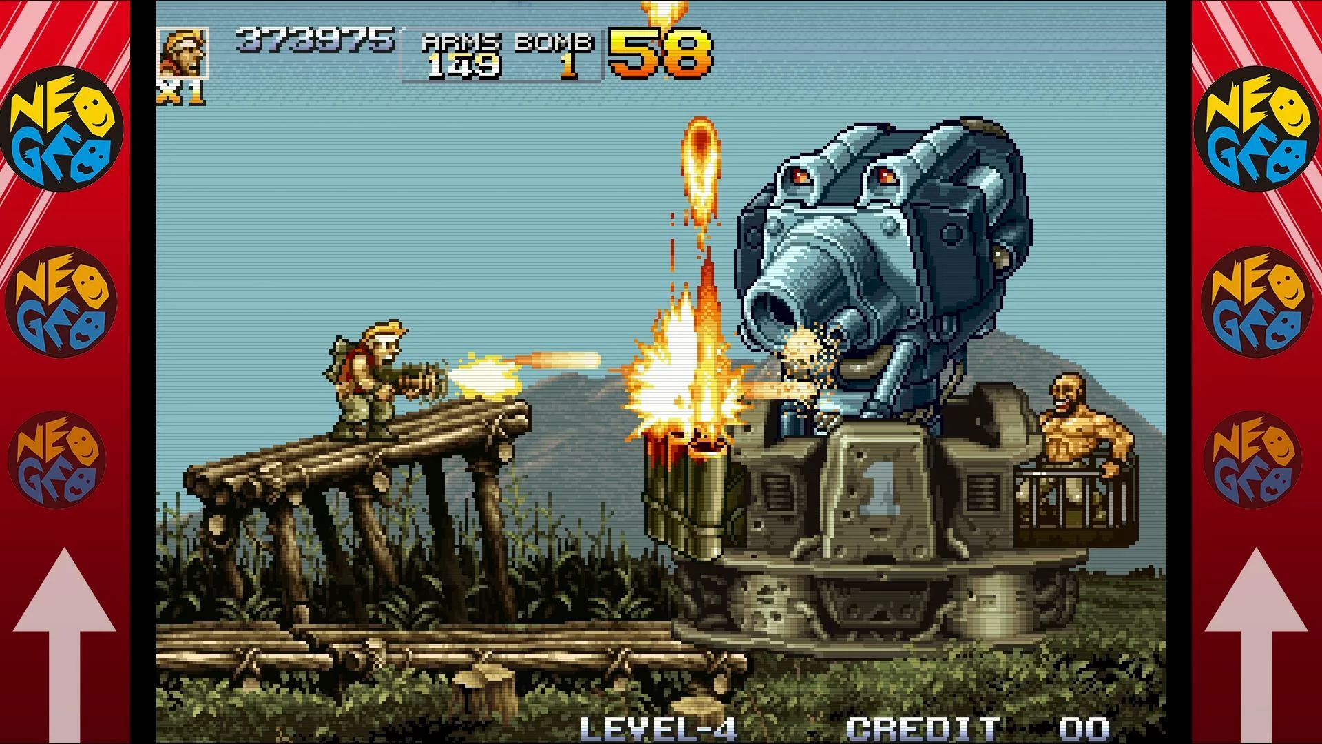 Изображение игры: Metal Slug 4