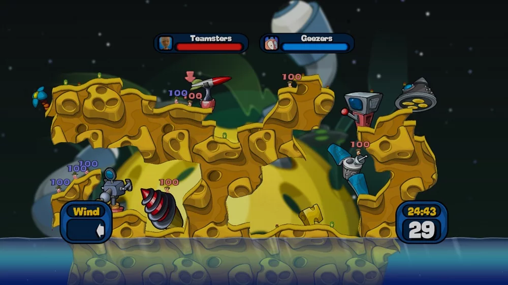 Изображение игры: Worms 2: Armageddon