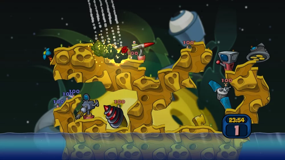 Изображение игры: Worms 2: Armageddon
