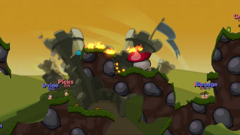 Изображение игры: Worms 2: Armageddon
