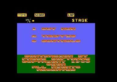 Изображение игры: Out Run