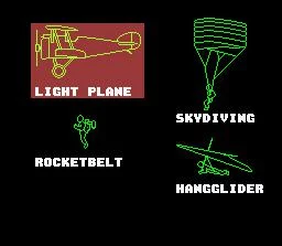 Изображение игры: Pilotwings (1990)