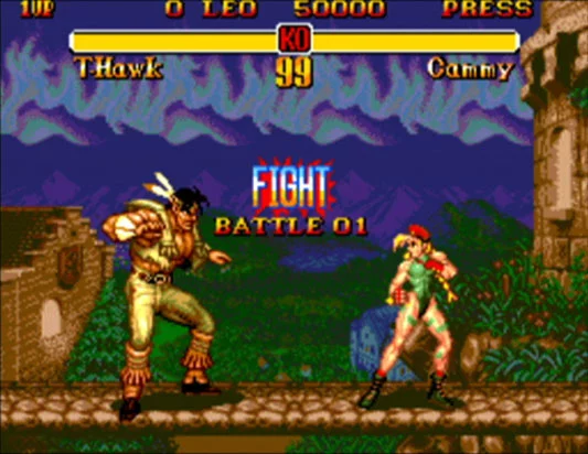 Изображение игры: Super Street Fighter II: The New Challengers