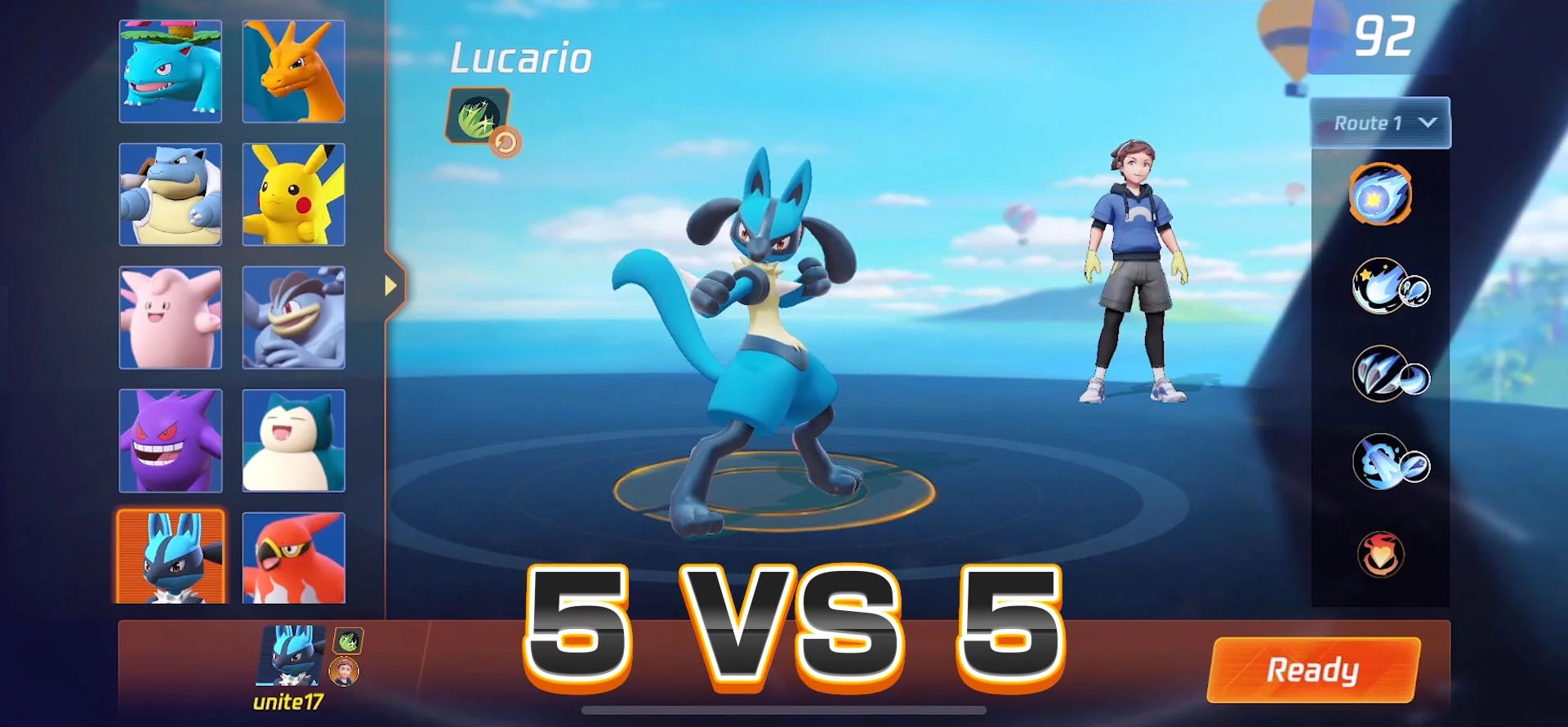 Изображение игры: Pokémon Unite