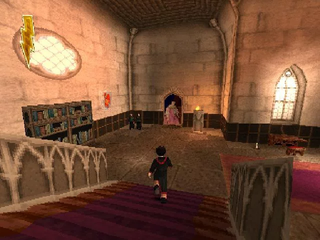 Изображение игры: Harry Potter and the Sorcerer's Stone (PS1)