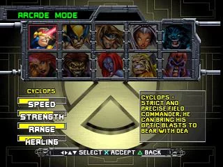 Изображение игры: X-Men: Mutant Academy