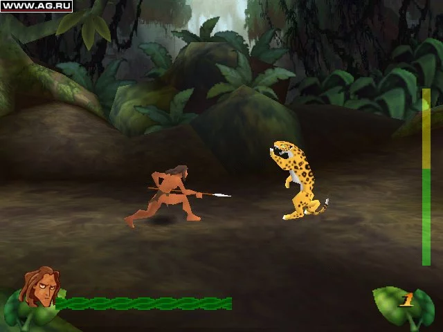 Изображение игры: Disney's Tarzan