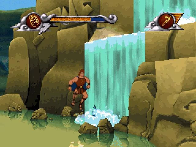 Изображение игры: Disney's Hercules: The Action Game